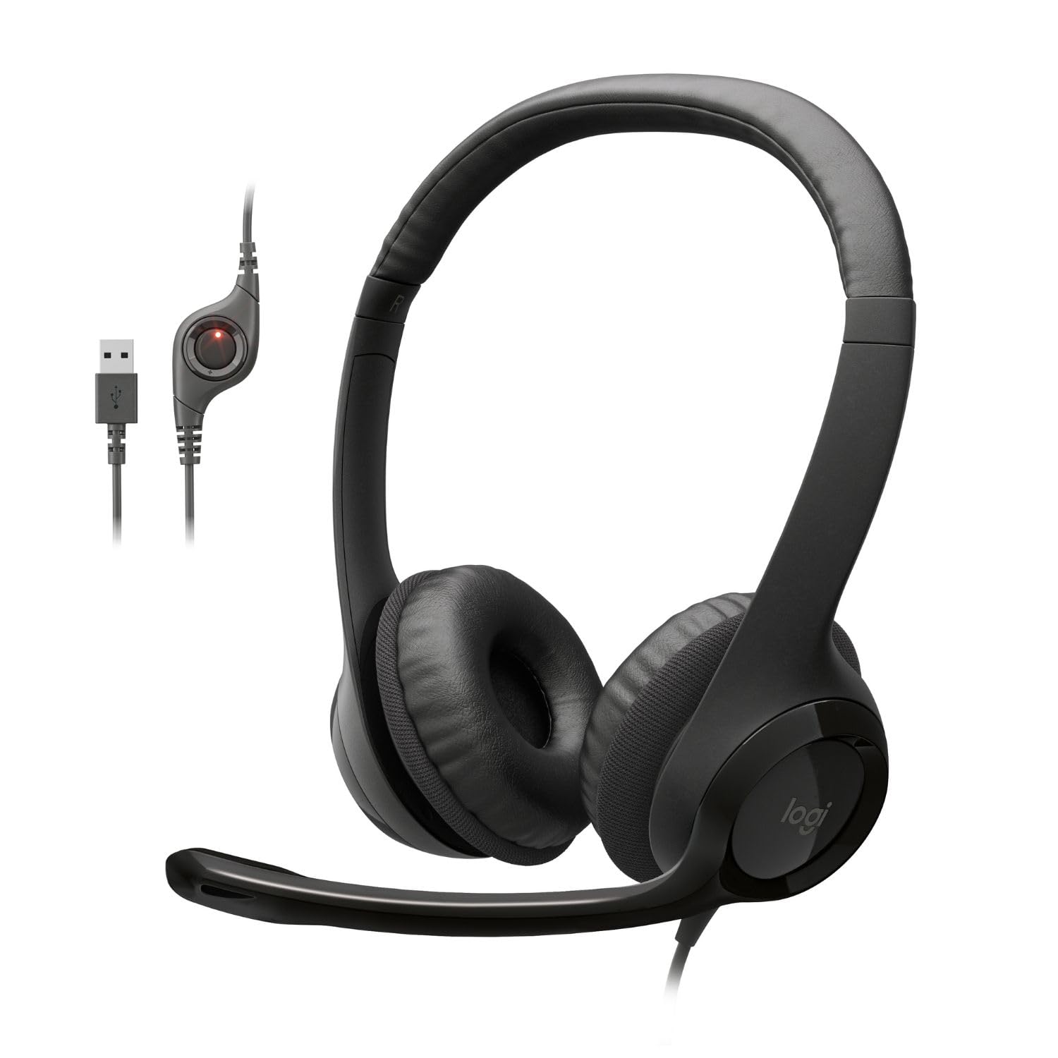 Algopix Similar Product 5 - Logitech H390 Wired Headset for