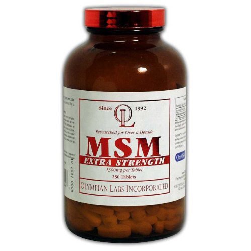 Algopix Similar Product 20 - MSM Extra Strength Optimsm 1300mg 250