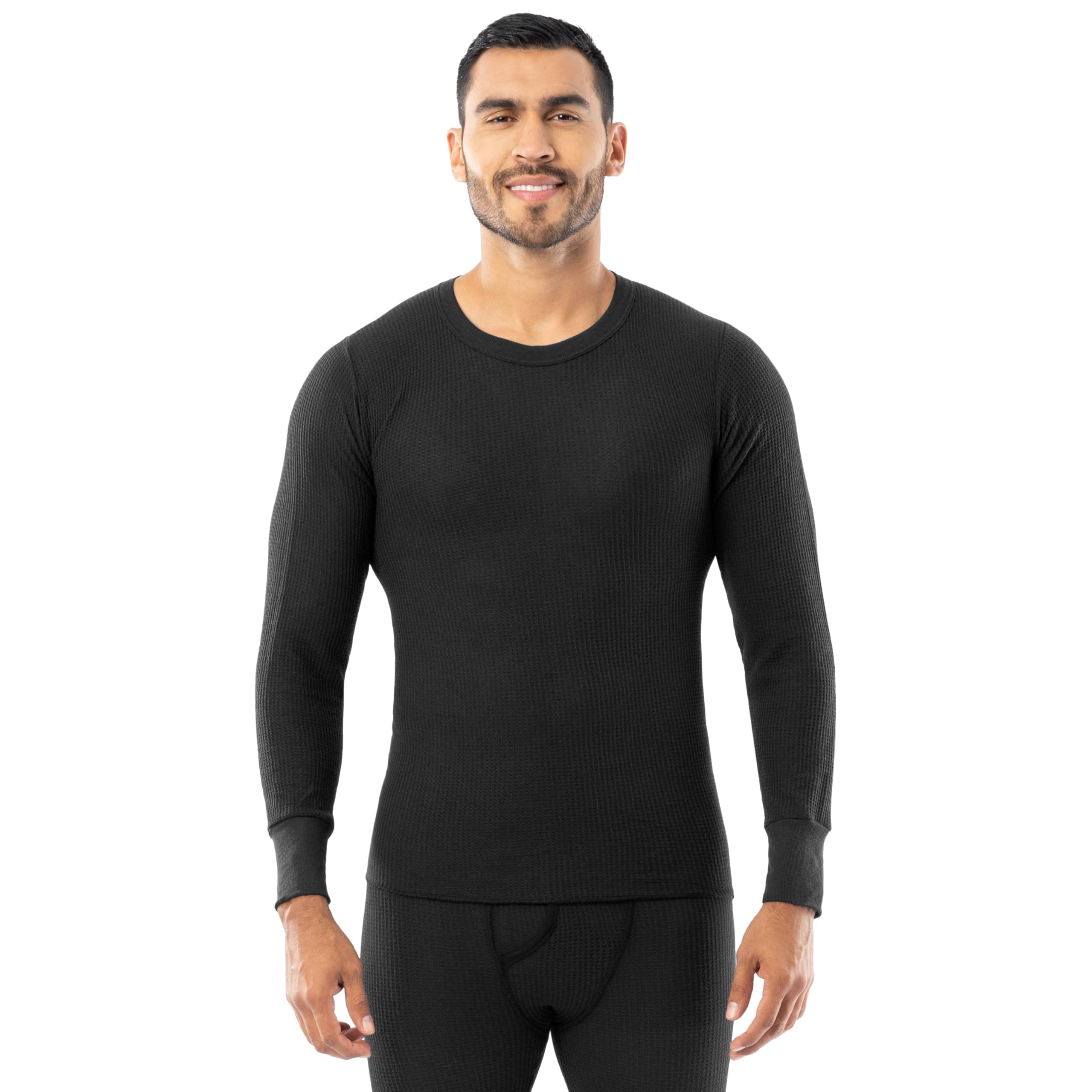 Algopix Similar Product 1 - Indera Mens Traditional Waffle Thermal