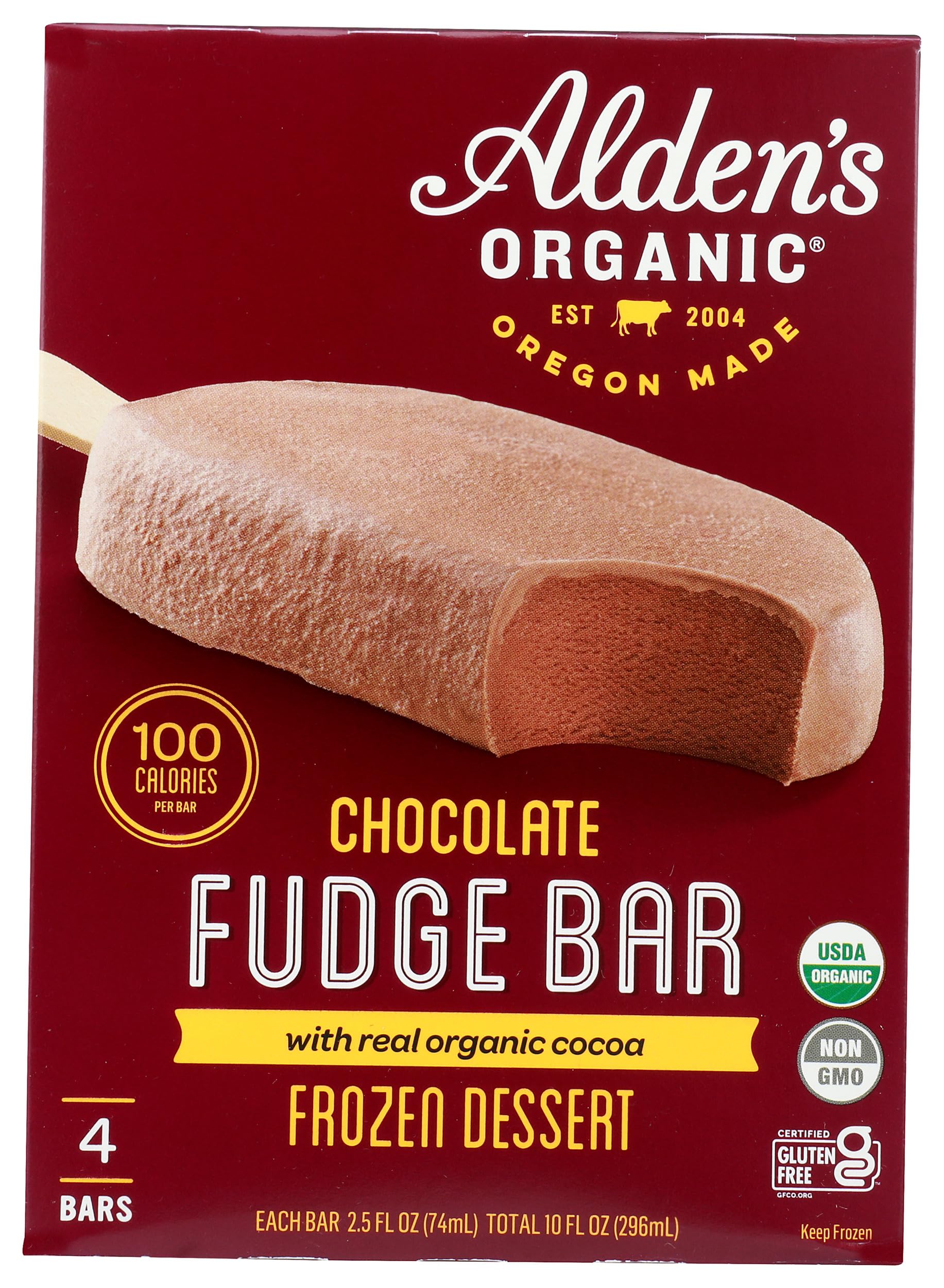 Algopix Similar Product 11 - Aldens Organic Organic Fudge Bar 4