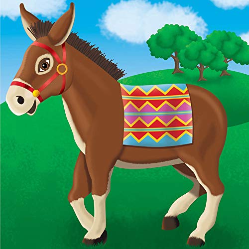 Algopix Similar Product 19 - Amscan Pin The Tail On The Donkey Party