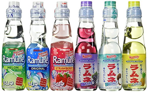 Algopix Similar Product 3 - Ramune Japanese Soft Drink Mix Variety