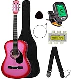 Algopix Similar Product 19 - Crescent MG38PK 38 Acoustic Guitar
