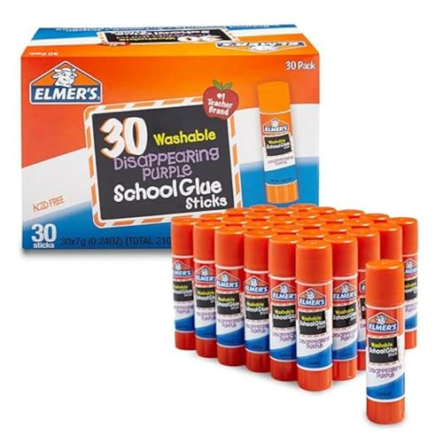 Algopix Similar Product 14 - Elmers Disappearing Purple School Glue