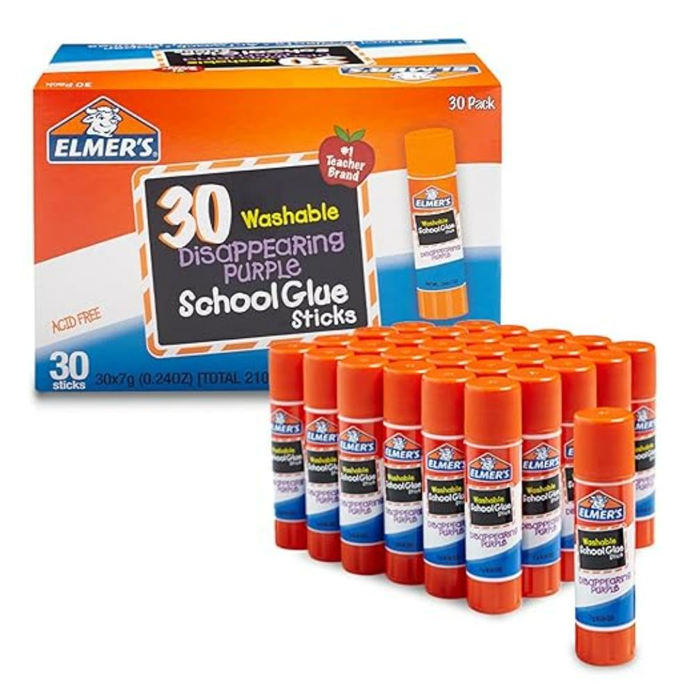 Algopix Similar Product 11 - Elmers Disappearing Purple School Glue