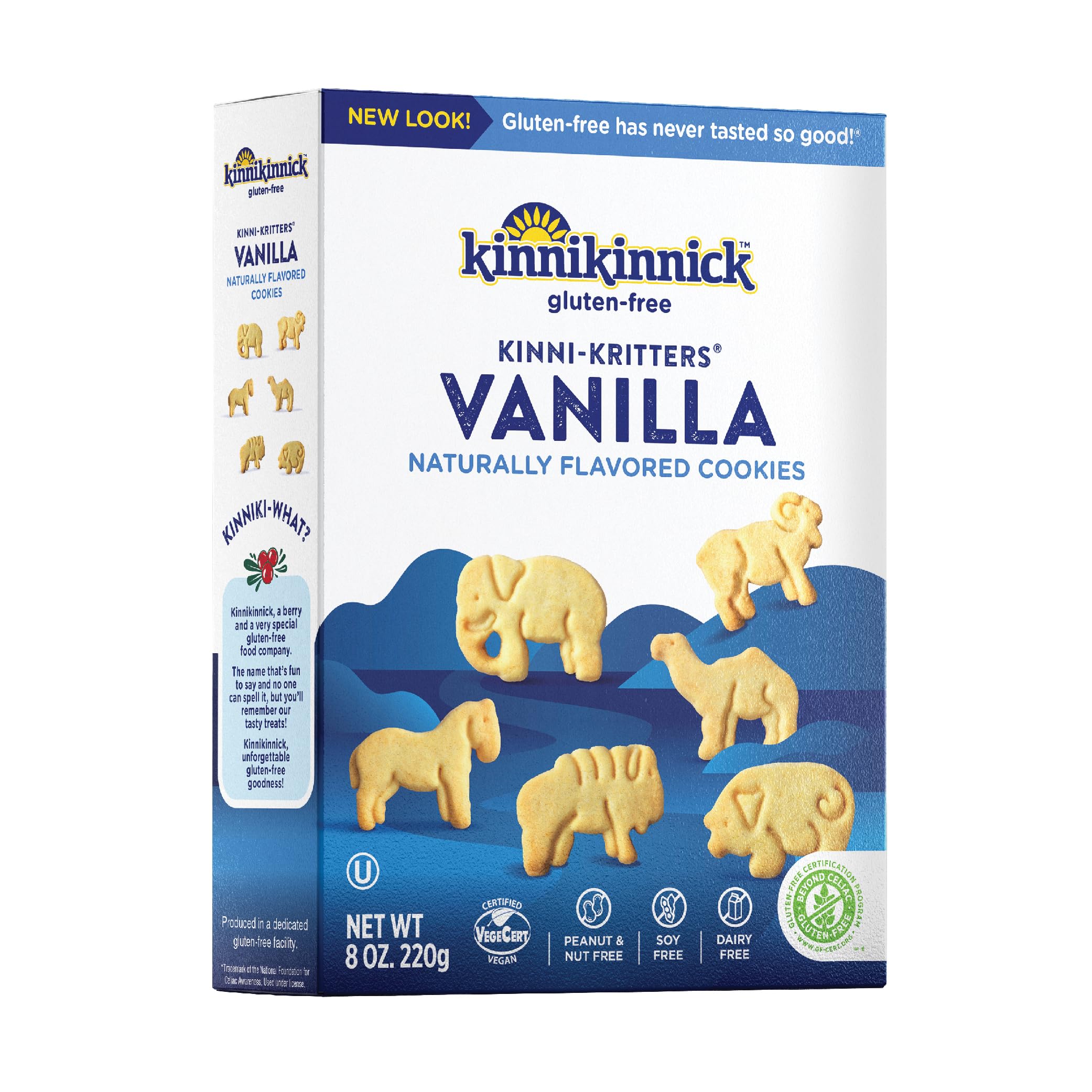 Algopix Similar Product 10 - Kinnikinnick  KinniKritters Animal