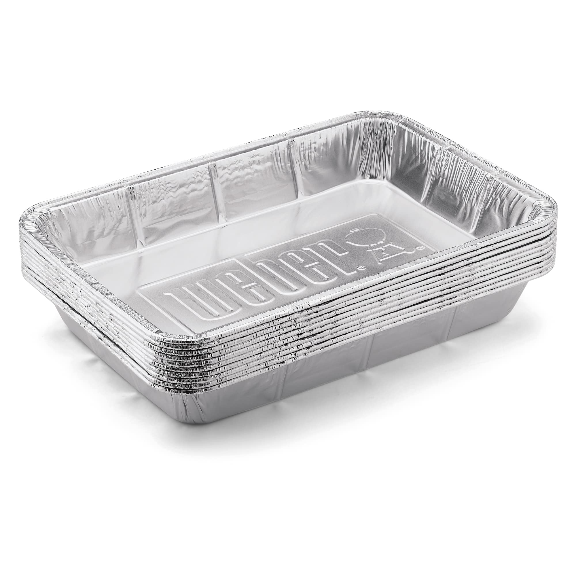 Algopix Similar Product 17 - Weber 10Pk Large Alum Drip Pan