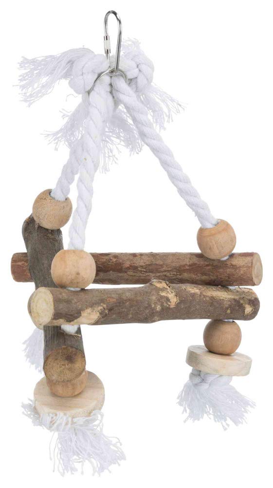 Algopix Similar Product 13 - Trixie Wooden Triangle Bird Swing 165