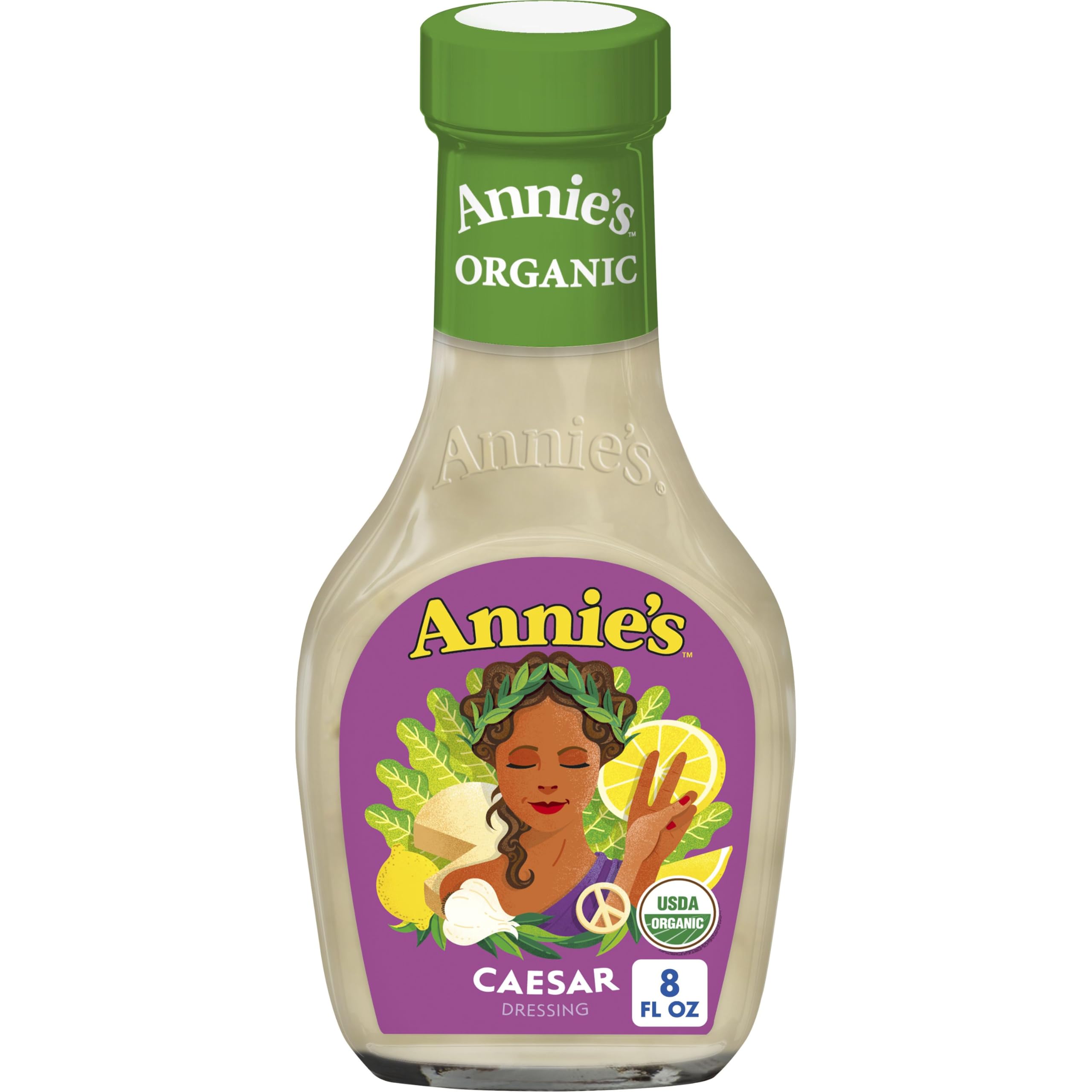 Algopix Similar Product 1 - Annies Organic Caesar Salad Dressing