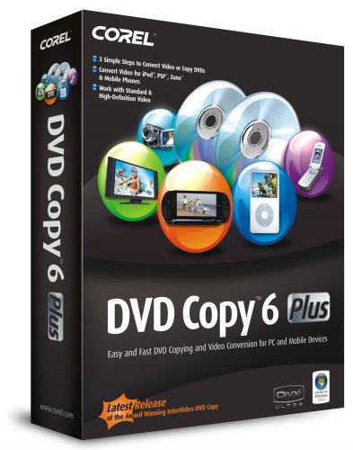 Algopix Similar Product 17 - Corel DVD Copy 6 Plus (Old)