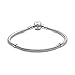 Algopix Similar Product 18 - Pandora Moments Logo Barrel Clasp Snake