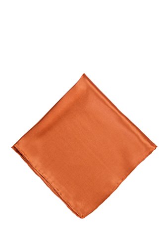 Algopix Similar Product 11 - Burnt Orange Burnt Orange Silk Pocket