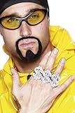 Algopix Similar Product 15 - Smiffys 3 in 1 Ring Dollar Rapper