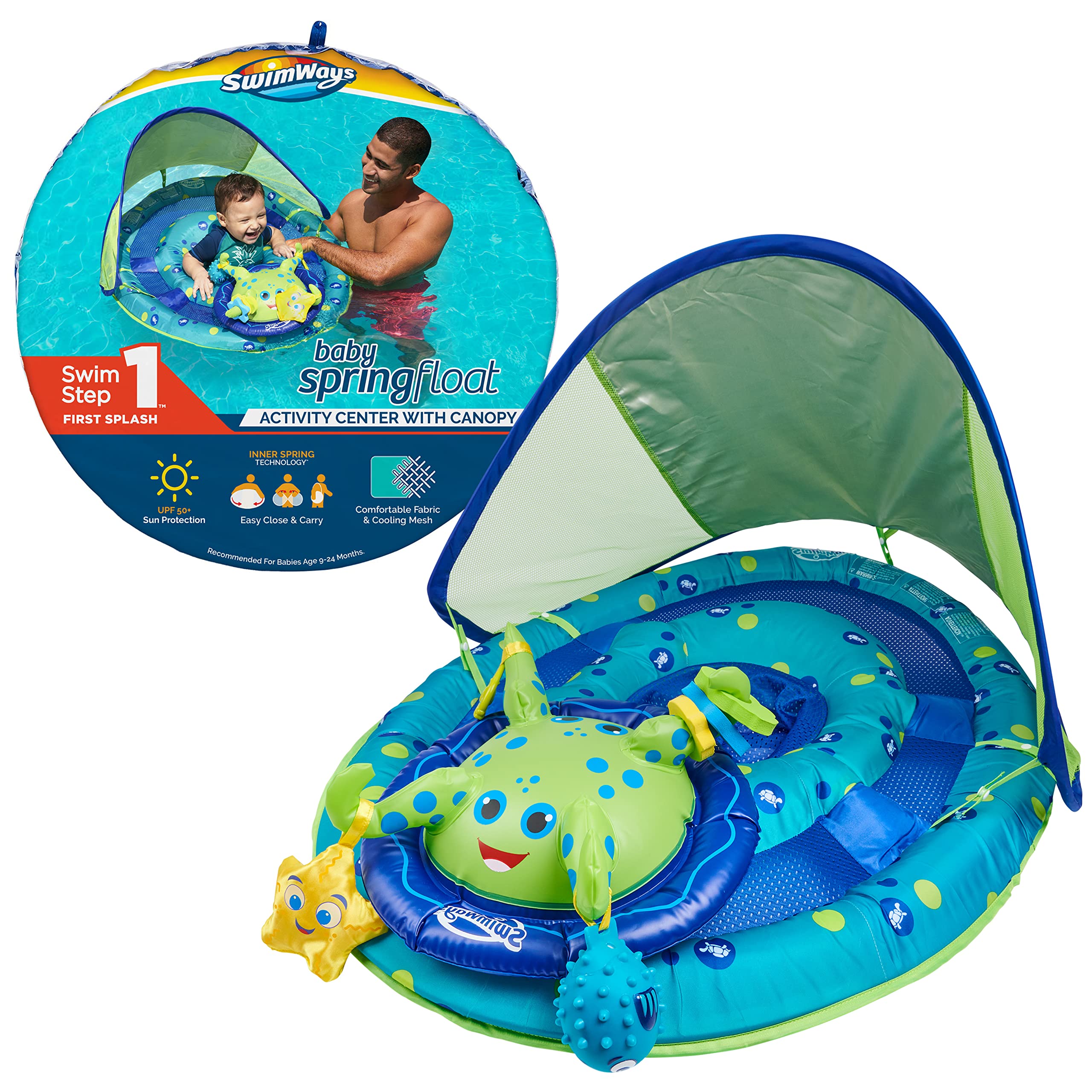 Algopix Similar Product 13 - SwimWays Baby Spring Float Activity