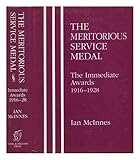 Algopix Similar Product 7 - The Meritorious service medal i the