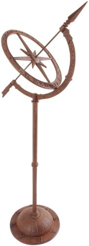 Algopix Similar Product 10 - Esschert Design Cast Iron Sundial on