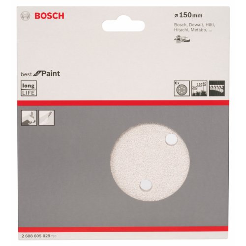 Algopix Similar Product 14 - BOSCH Bosch sanding paper set 150mm