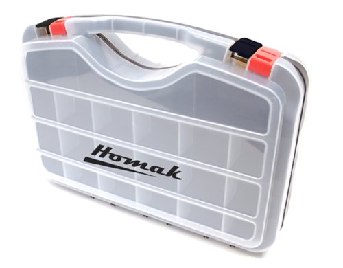Algopix Similar Product 16 - Homak Double Sided Plastic Organizer