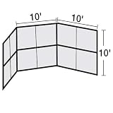 Algopix Similar Product 16 - Chain Link Backstop - 10' No Hood (SET)