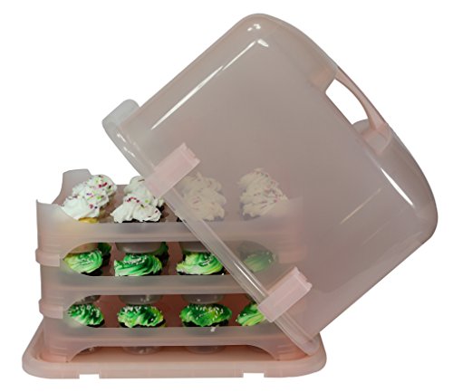 Algopix Similar Product 5 - Cupcake Courier 36Cupcake Plastic