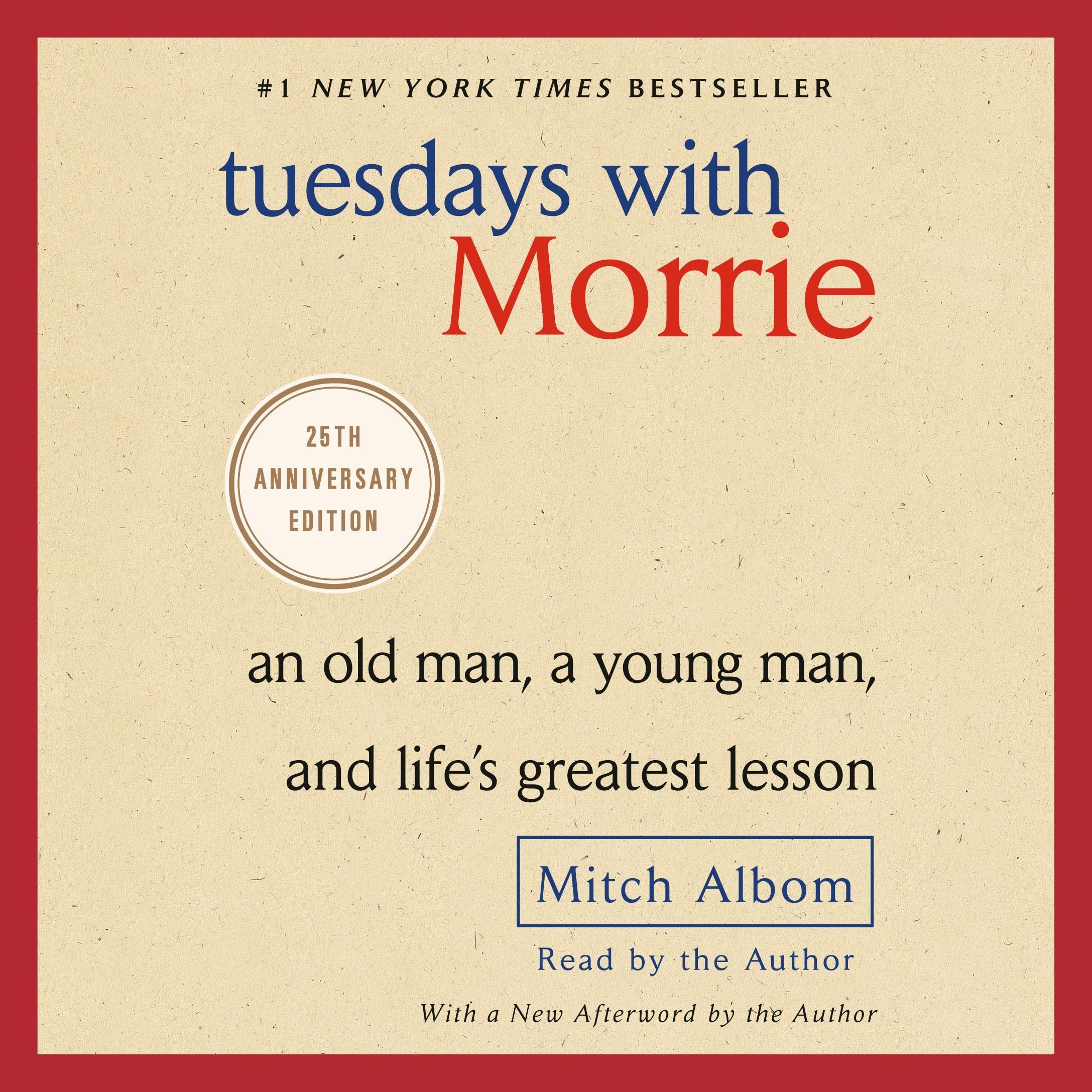 Algopix Similar Product 2 - Tuesdays with Morrie 20th Anniversary