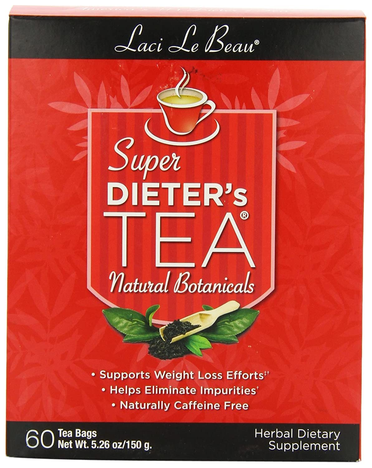 Algopix Similar Product 18 - Natrol Laci Le Beau Super Dieters Tea