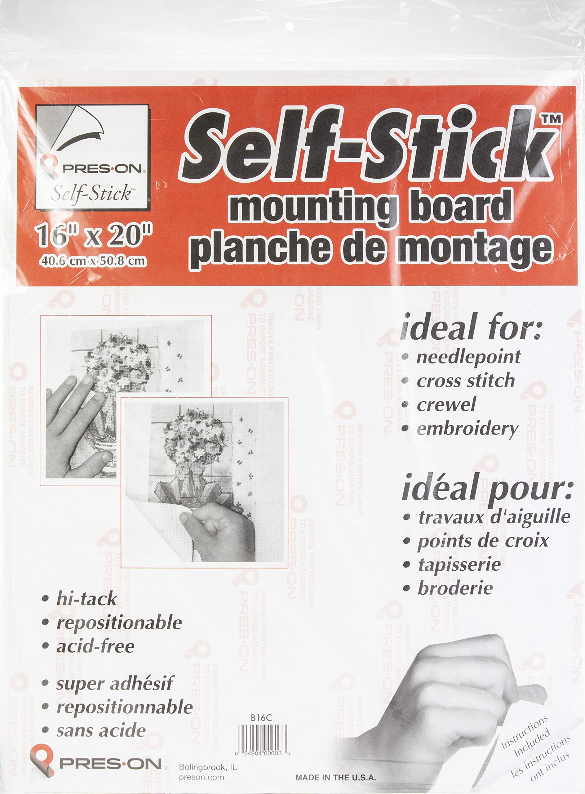 Algopix Similar Product 2 - Pres-On Mounting Board 16x20
