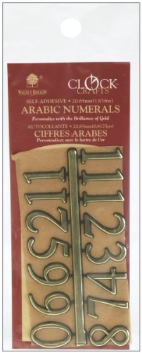 Algopix Similar Product 16 - Walnut Hollow Arabic Clock Numerals