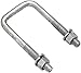 Algopix Similar Product 4 - SEACHOICE Square UBolt 1 58 X 3