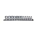 Algopix Similar Product 16 - Teng Tools 12 Piece 14 Inch Drive