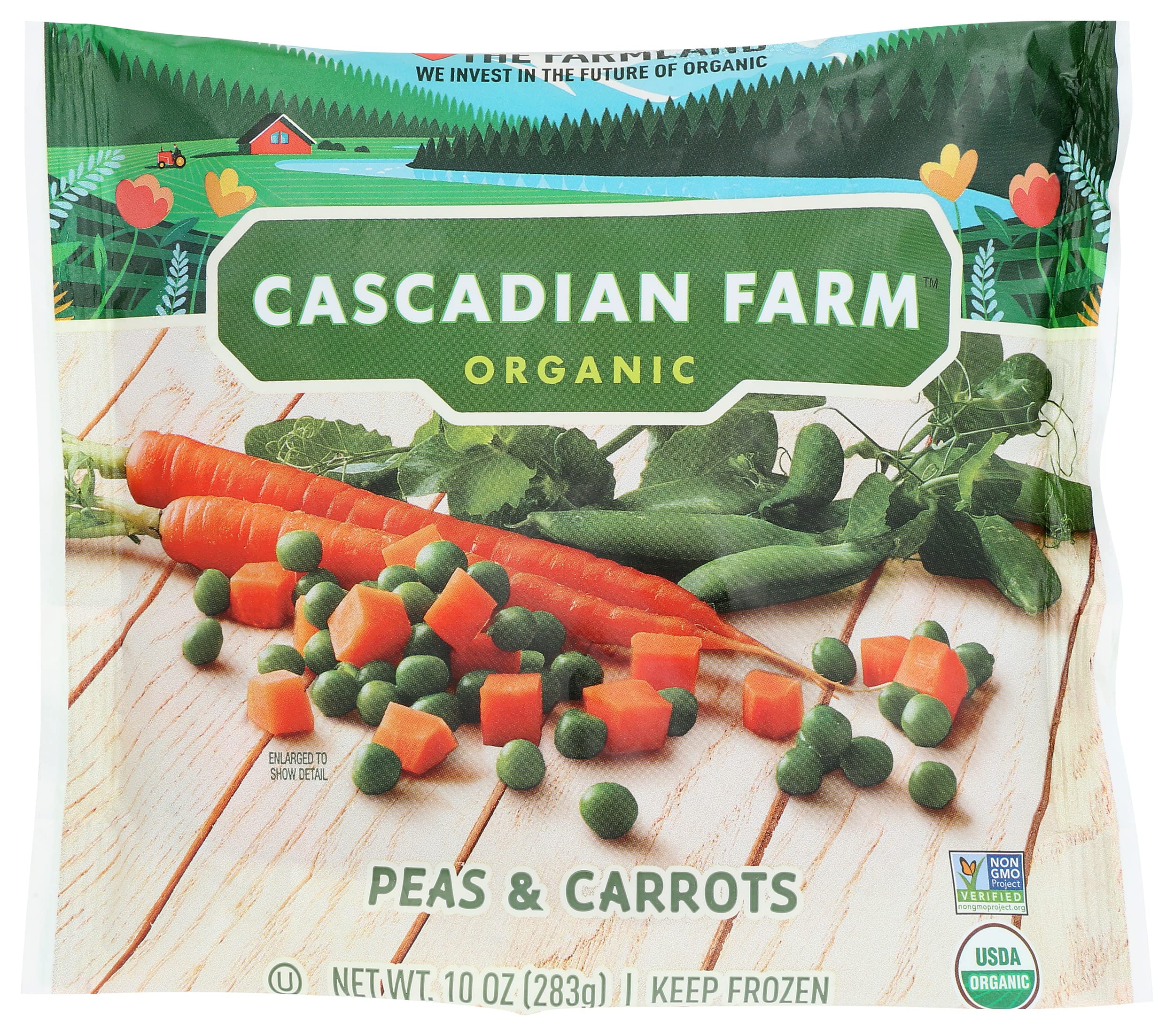 Algopix Similar Product 1 - Cascadian Farm Organic Peas  Carrots