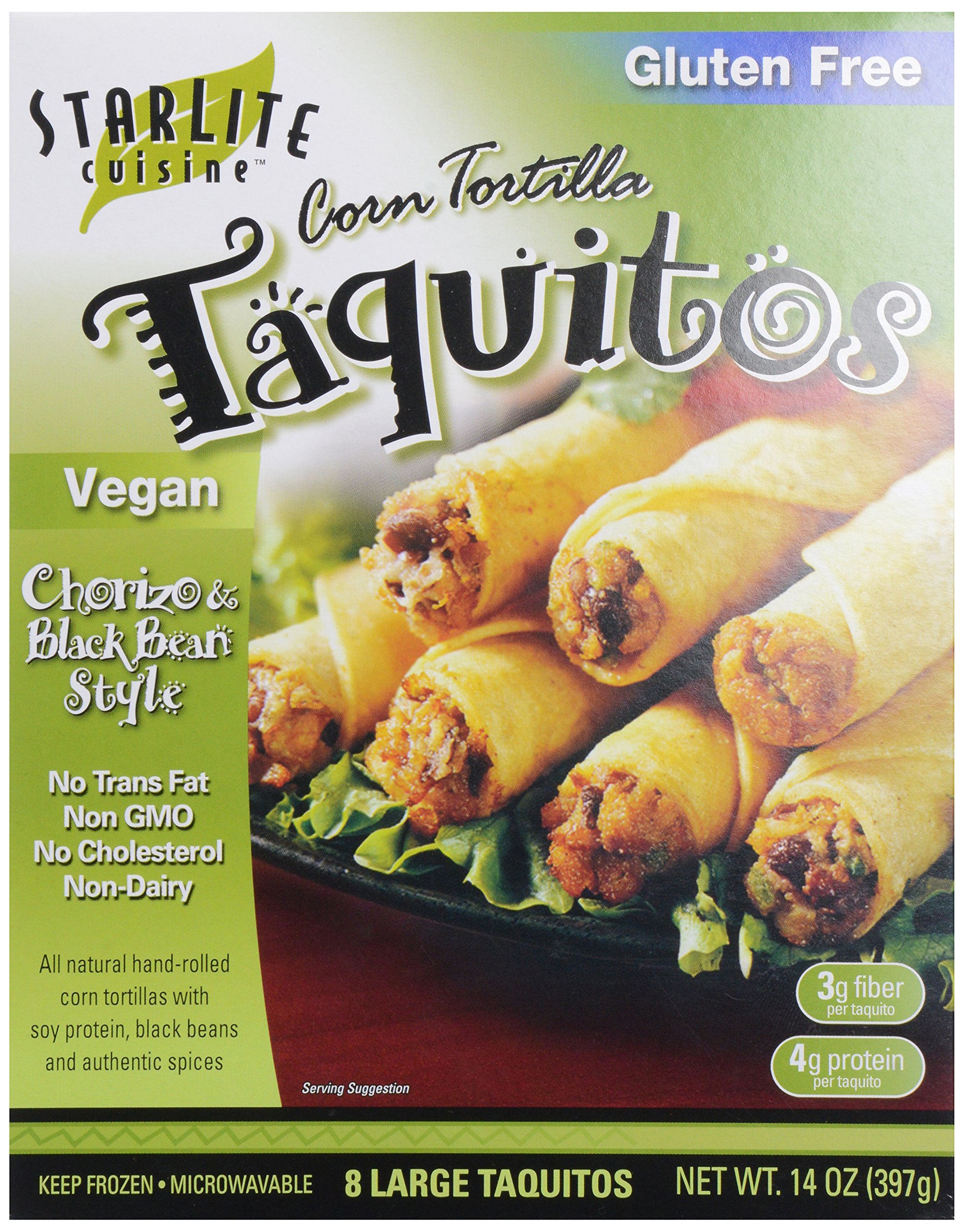 Algopix Similar Product 19 - Starlite Cuisine Crispy Soy Taquitos