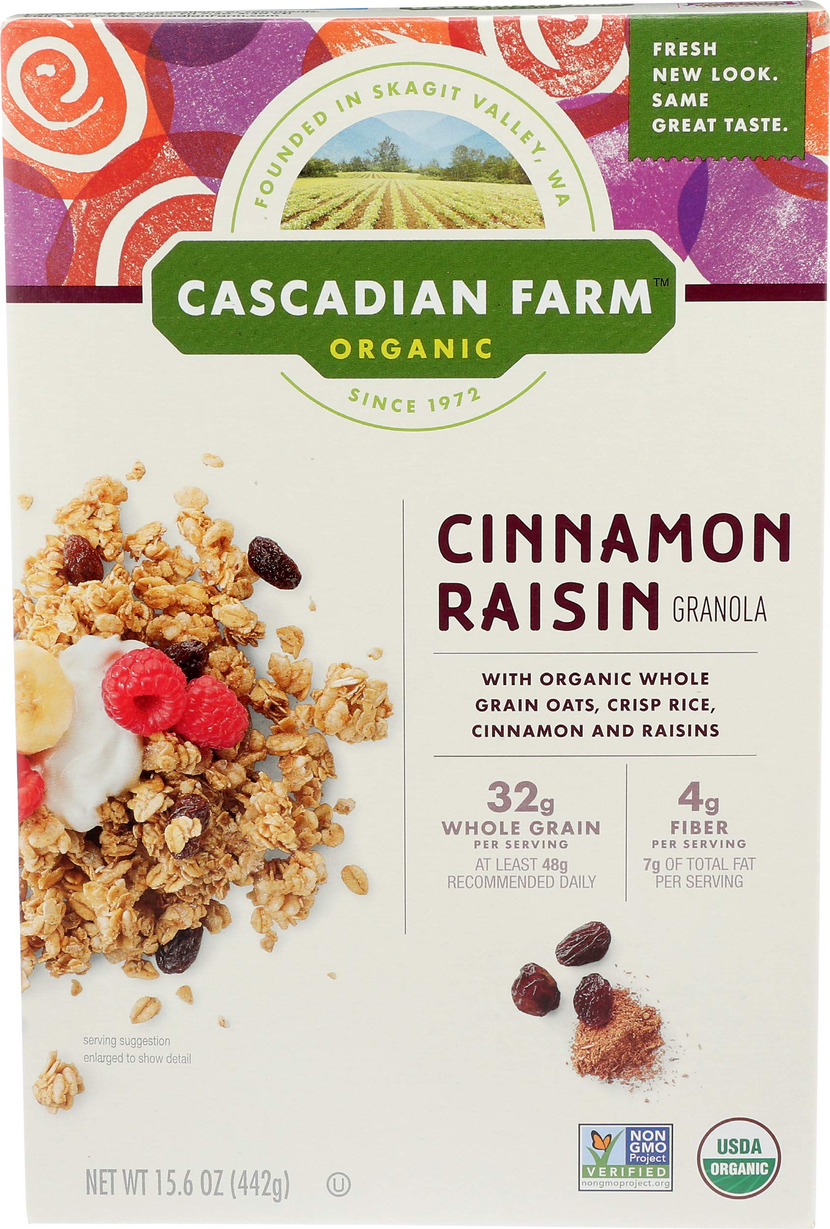 Algopix Similar Product 1 - Cascadian Farm Organic Granola