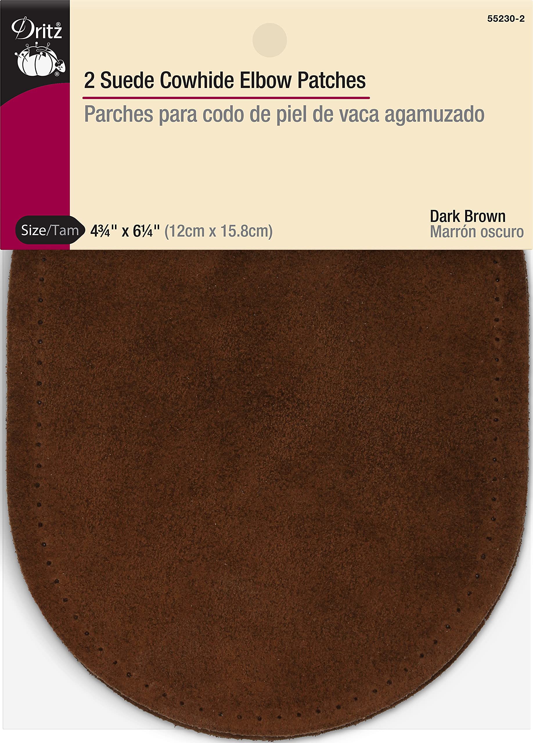 Algopix Similar Product 8 - Dritz 552302 Suede Cowhide Elbow