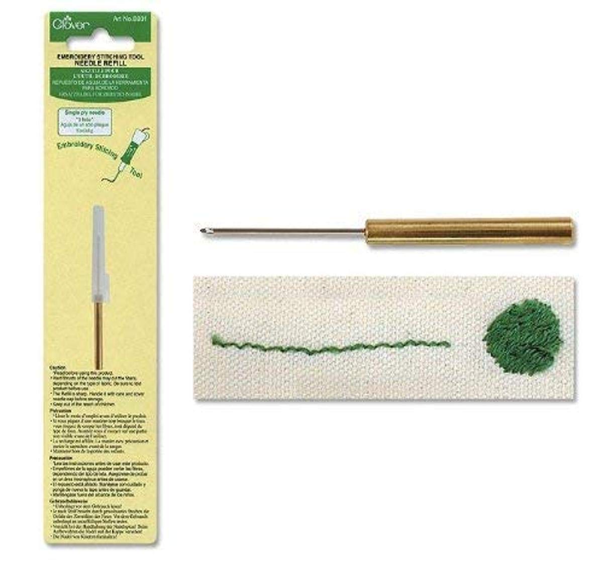 Algopix Similar Product 16 - Clover Embroidery Stitching Tool Needle