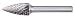 Algopix Similar Product 17 - Pferd SPG163064 Tungsten Carbide Burr