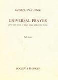 Algopix Similar Product 5 - UNIVERSAL PRAYER
