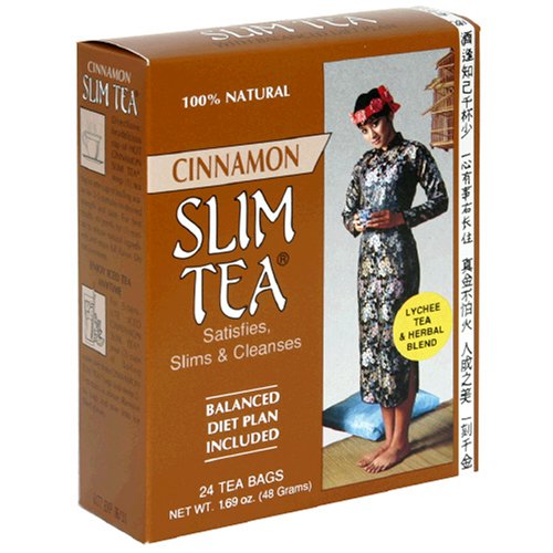 Algopix Similar Product 16 - Slim Tea Cinnamon Tea Bags 24 Count