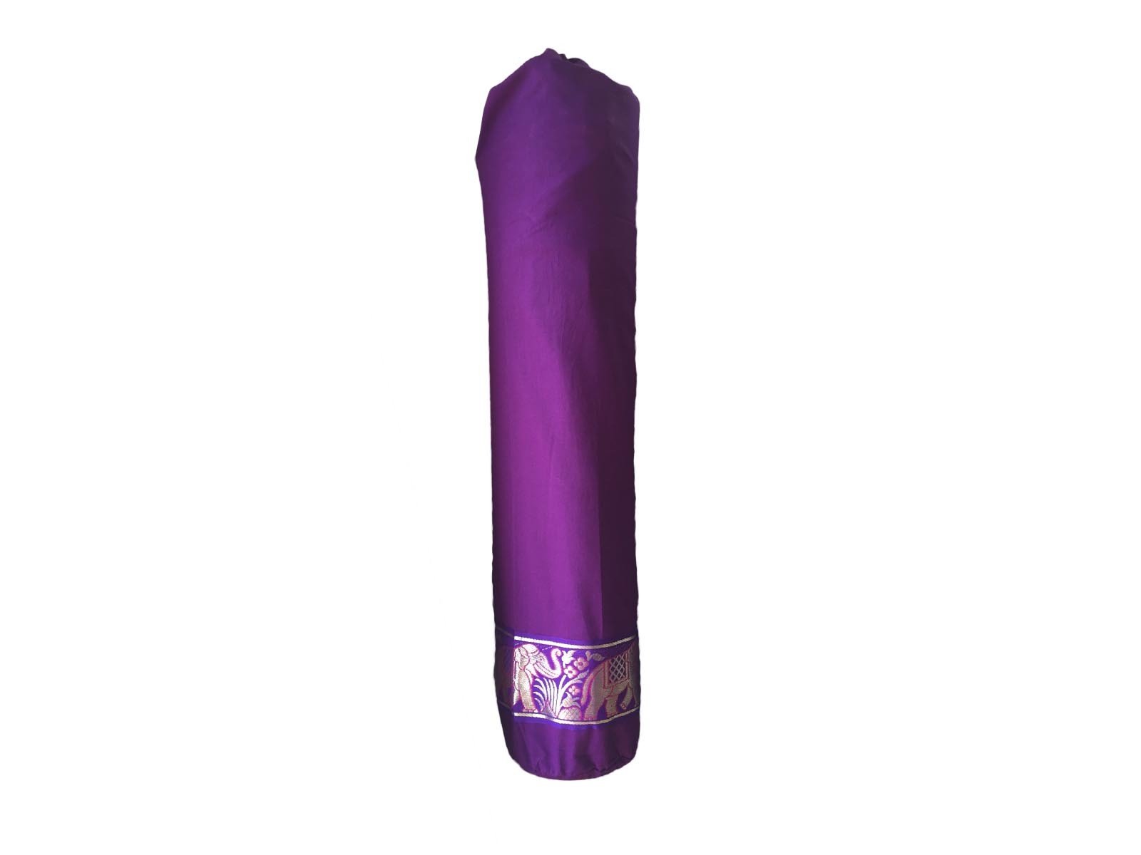 Algopix Similar Product 8 - Yogamalai Cotton Yoga mat Bag - Purple