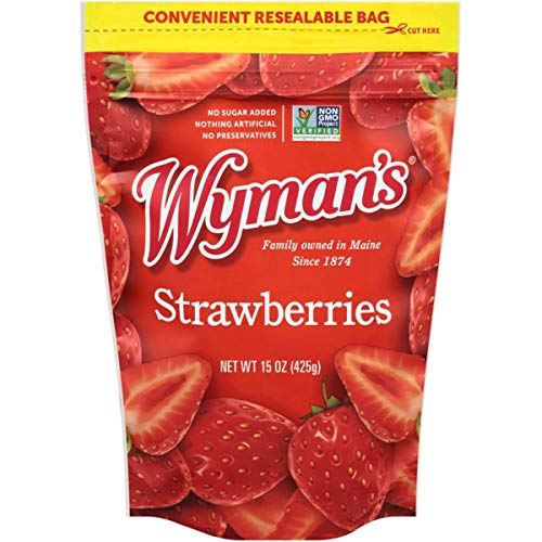 Algopix Similar Product 1 - Wyman's Strawberries, 15 oz.