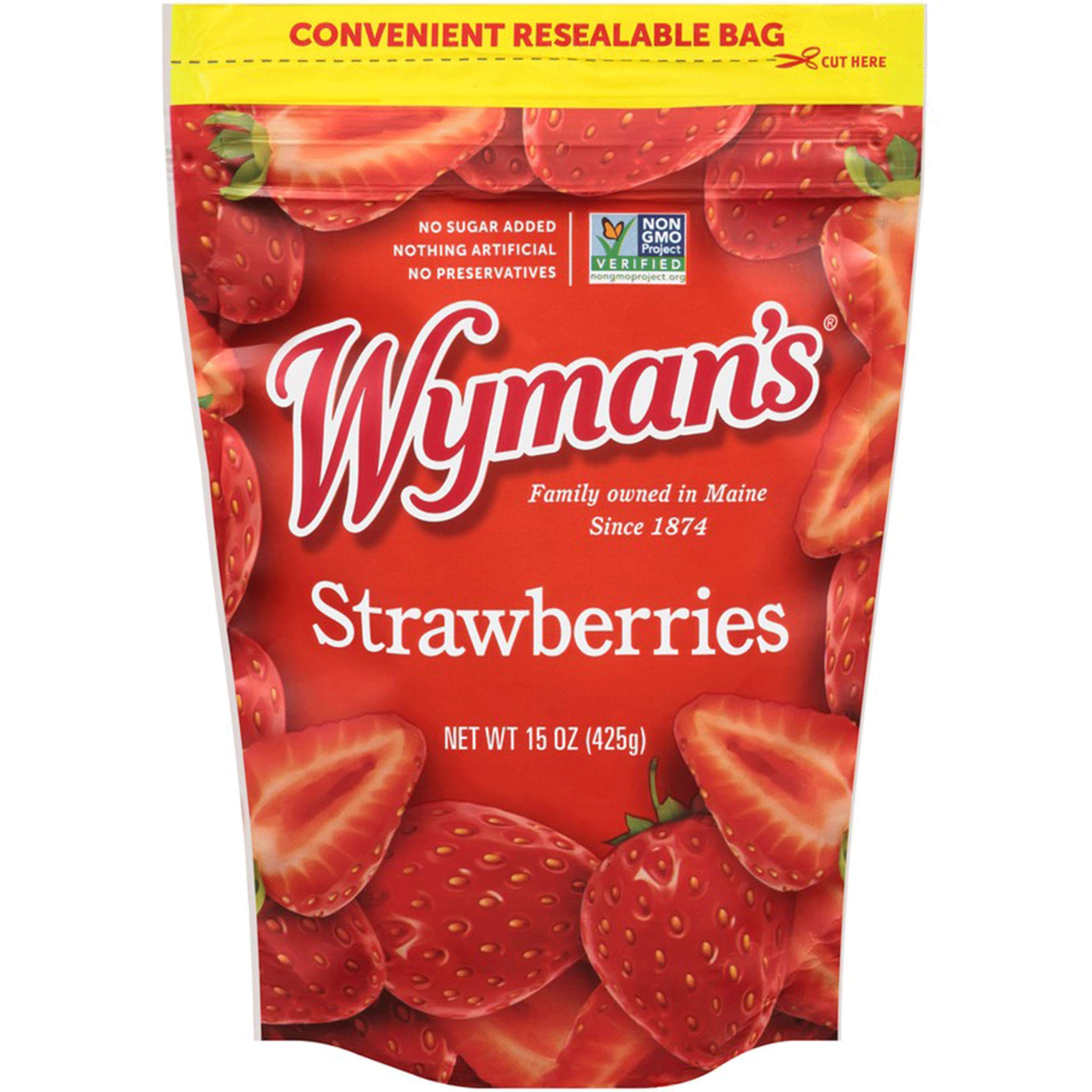 Algopix Similar Product 3 - Wyman's Strawberries, 15 oz.