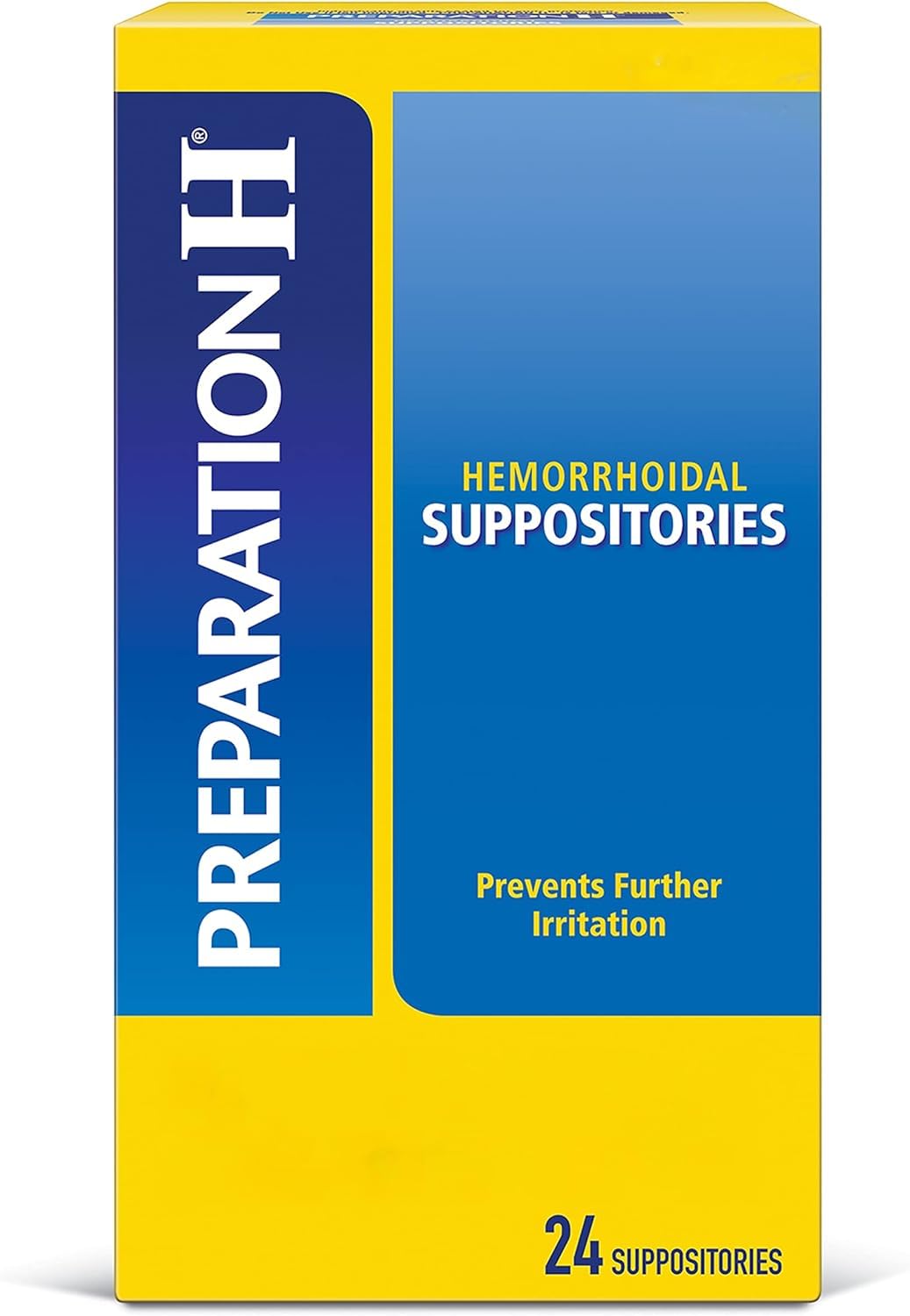 Algopix Similar Product 6 - Preparation H Hemorrhoid Suppositories