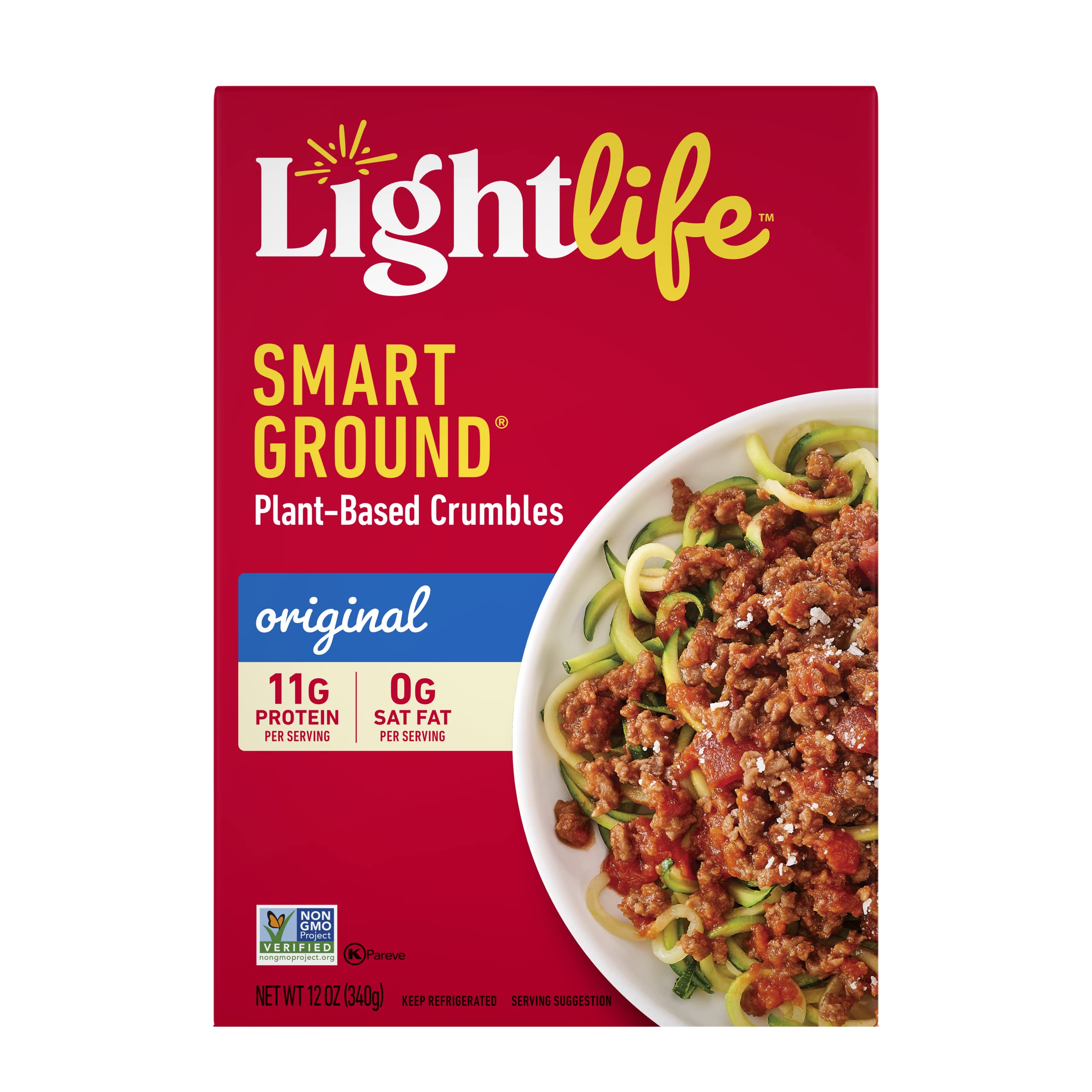 Algopix Similar Product 19 - Lightlife Smart Ground Crumbles Fat