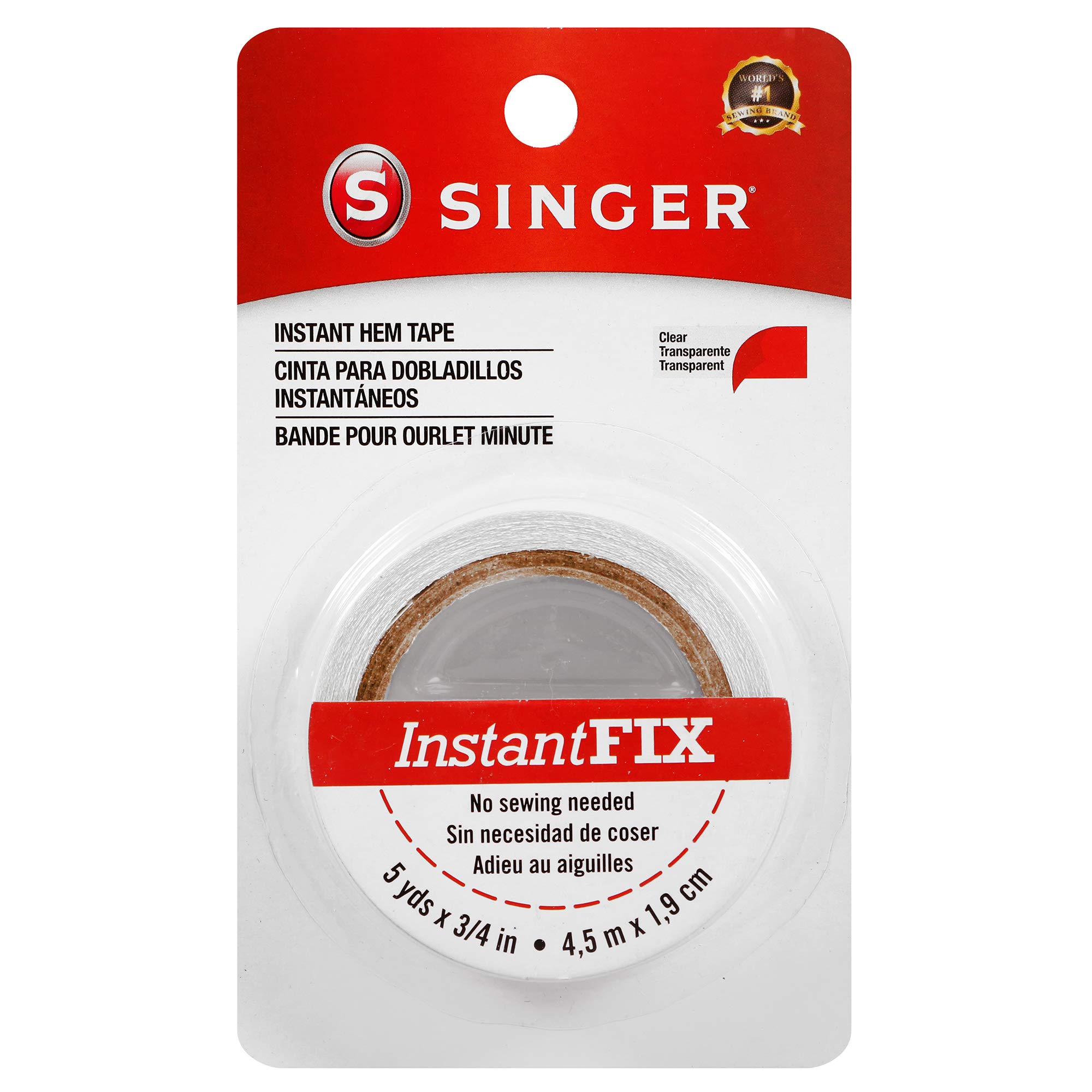 Algopix Similar Product 15 - SINGER Instant Hem Tape 34Inch by