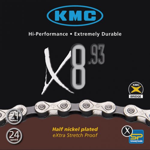 Algopix Similar Product 16 - Schaltungskette KMC X893 116 Glieder