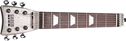 Algopix Similar Product 1 - Practice Guitar Neck Silver Metalflake