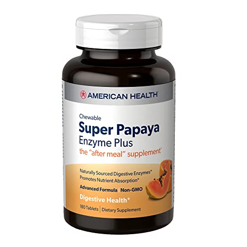Algopix Similar Product 4 - American Health Super Papaya Enzyme