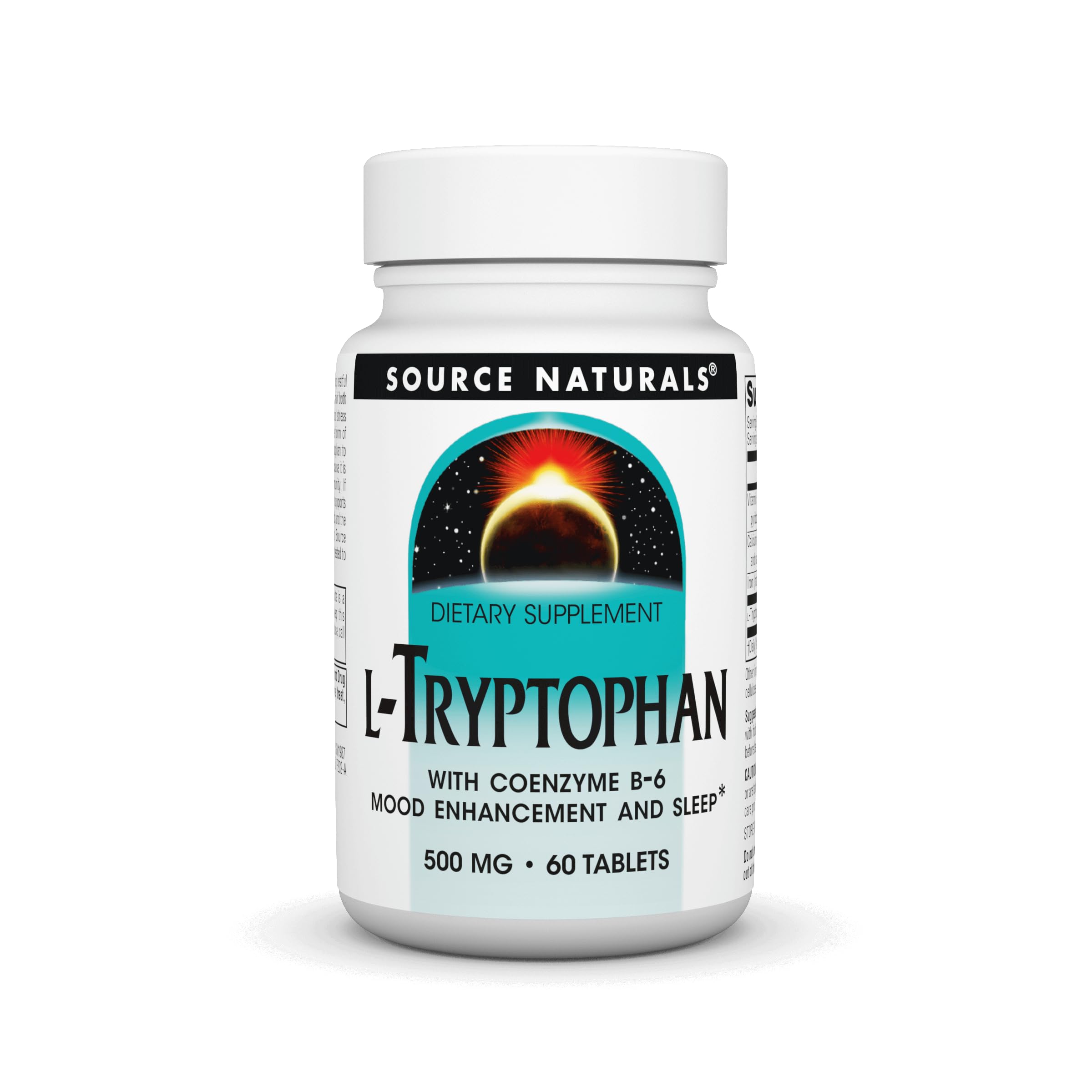 Algopix Similar Product 7 - Source Naturals LTryptophan with