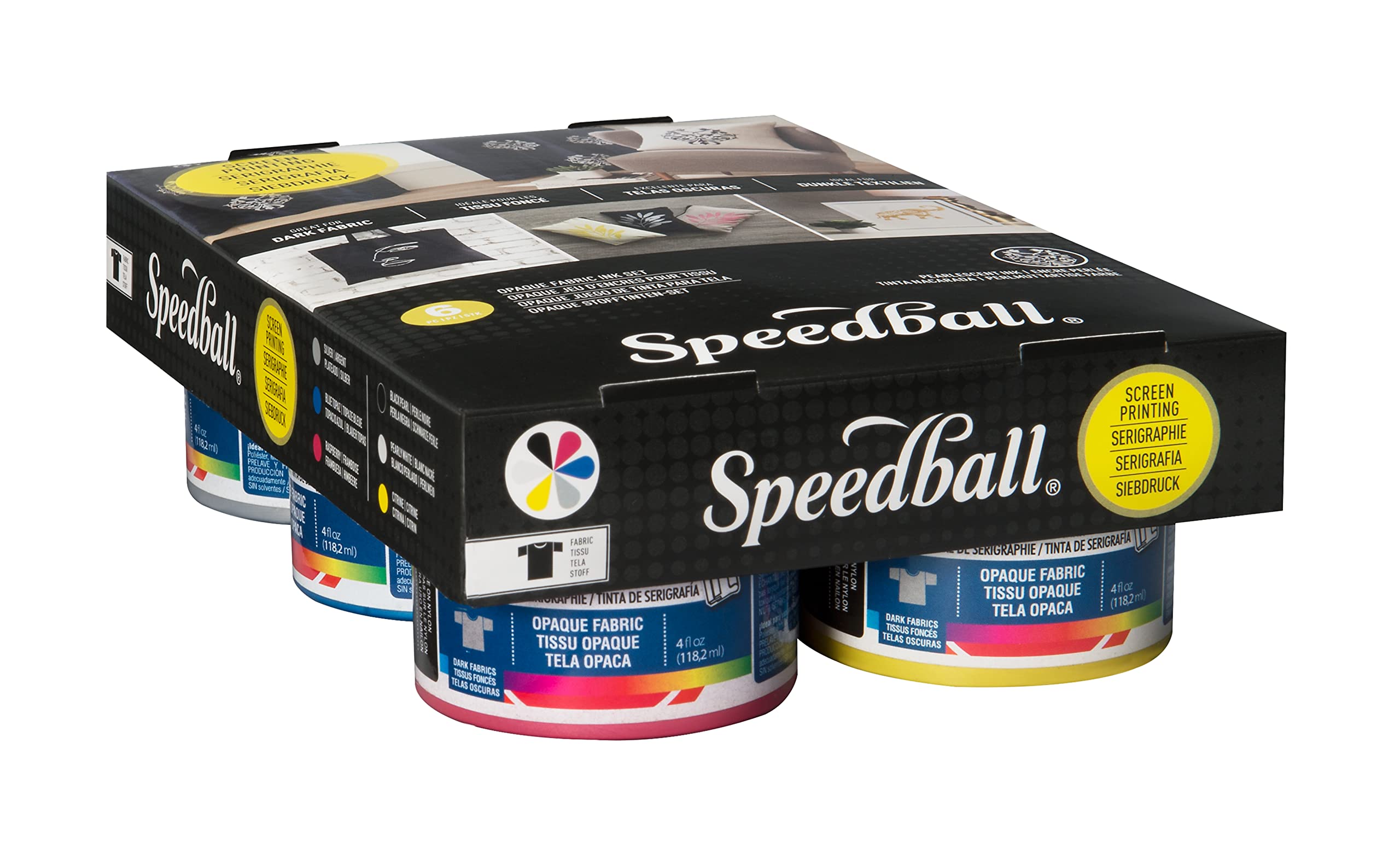 Algopix Similar Product 3 - Speedball Fabric Screen Printing Ink