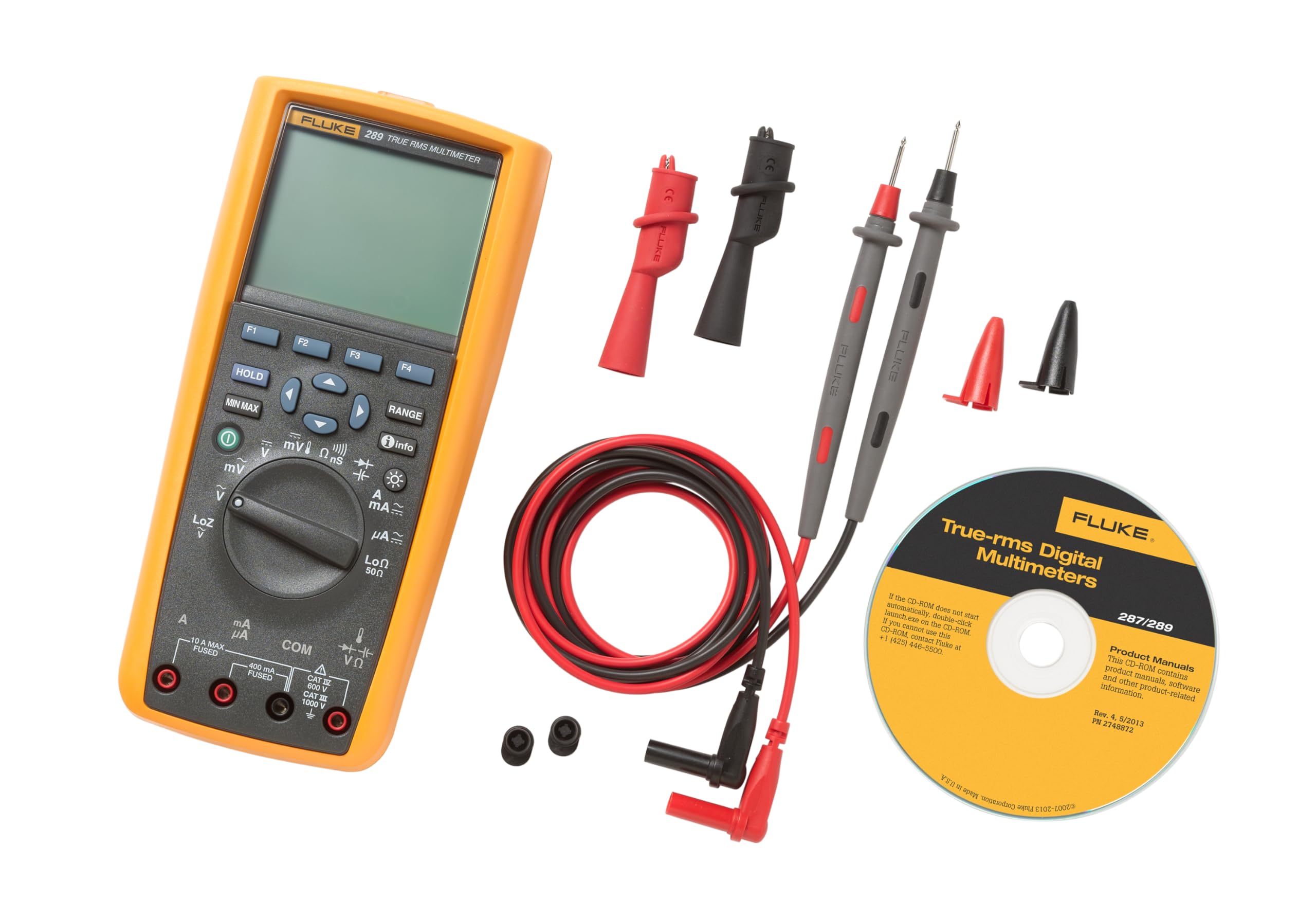 Algopix Similar Product 13 - Fluke 289 TrueRMS Stand Alone Logging